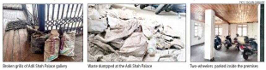 Dilapidated Adil Shah Palace cries for government attention