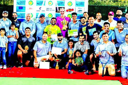 Dimitri emerges champion in
2nd Invitational Tennis League