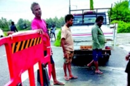 District authorities fix sinkhole at South Goa hospital entrance, bring relief to visitors, patients