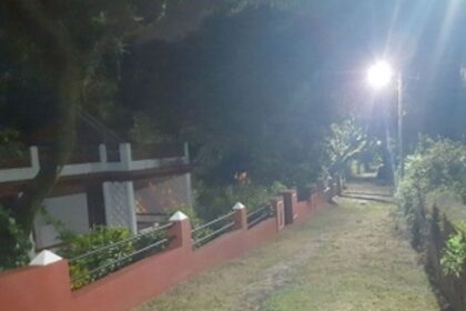 Divar local illuminates road from his own pocket money!