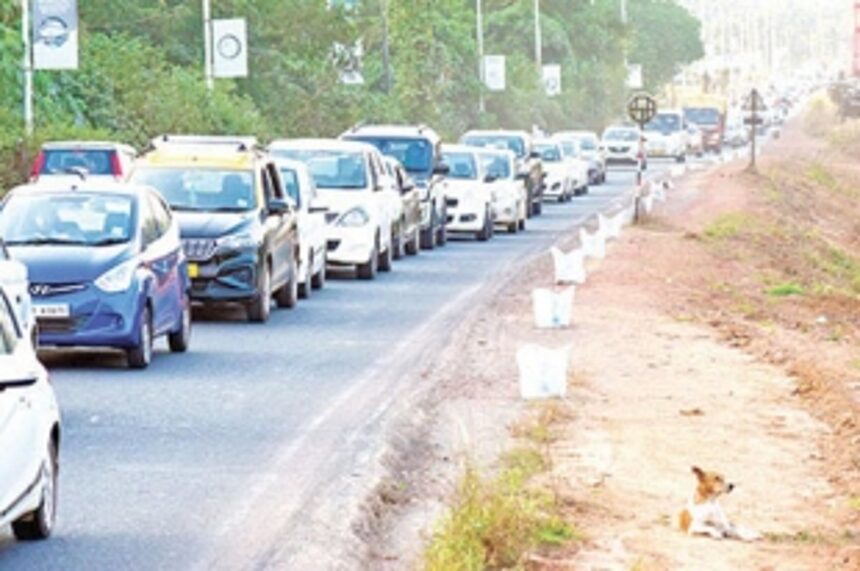 Do Goans pay taxes to tolerate 4-hour jams from Margao to Panjim? ask commuters