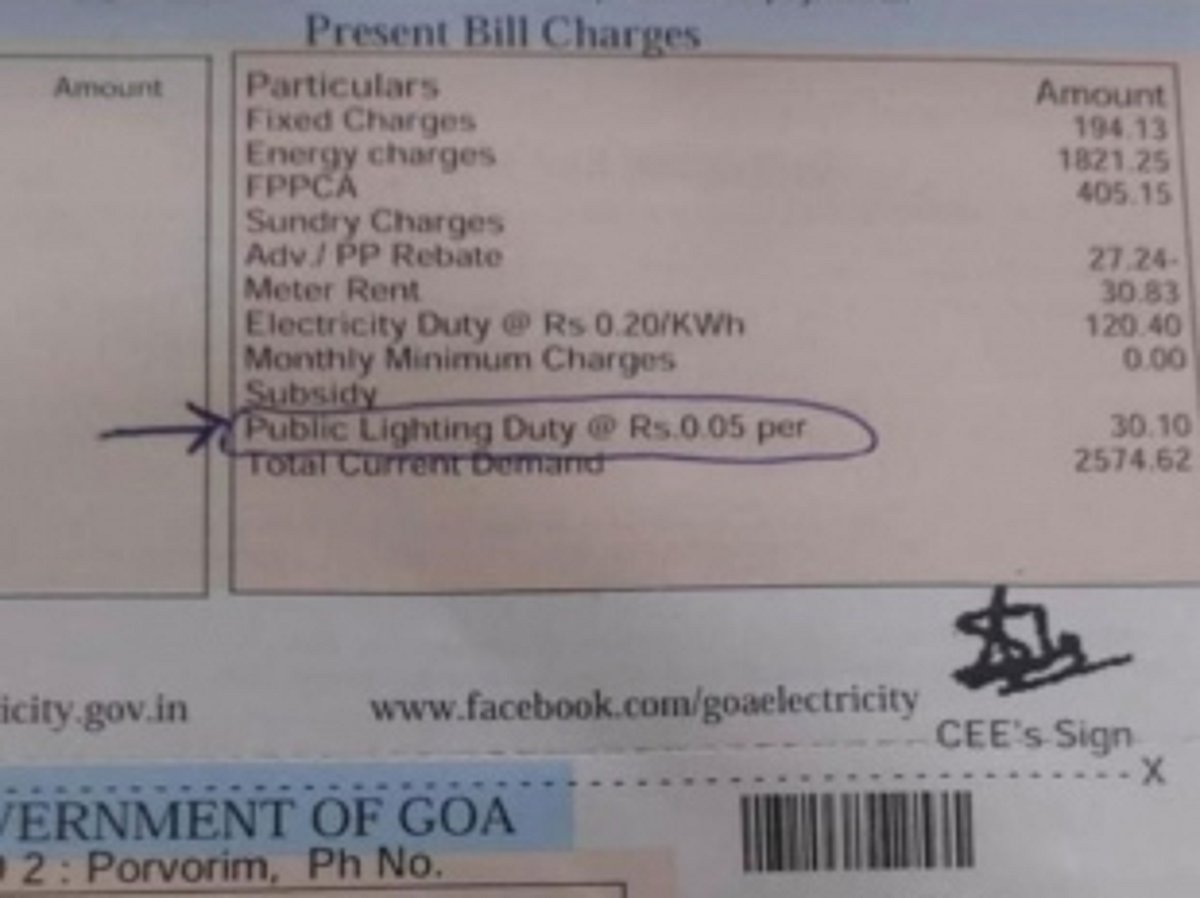 Do you know you are paying for the streetlights in your village?