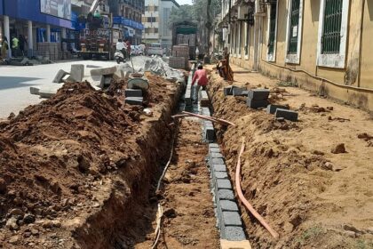 Does the digging of city roads at peak tourist season paint a poor picture of Goa?