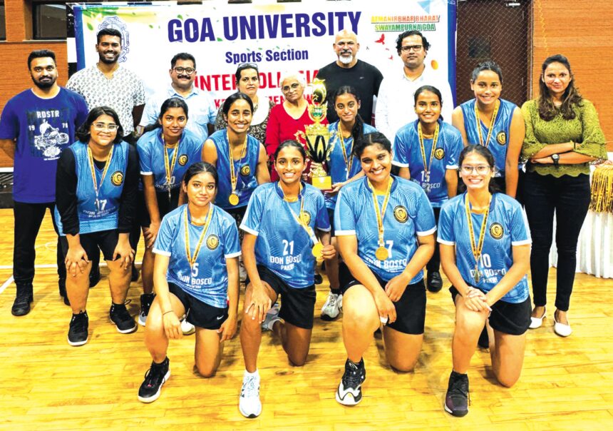 Don Bosco College, St Xavier’s College are women, men basketball champions 1 Don Bosco College, St Xavier’s College
are women, men basketball champions