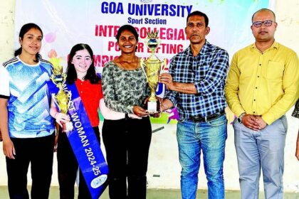 Don Bosco College win GU Inter-Collegiate
Powerlifting Women Championship