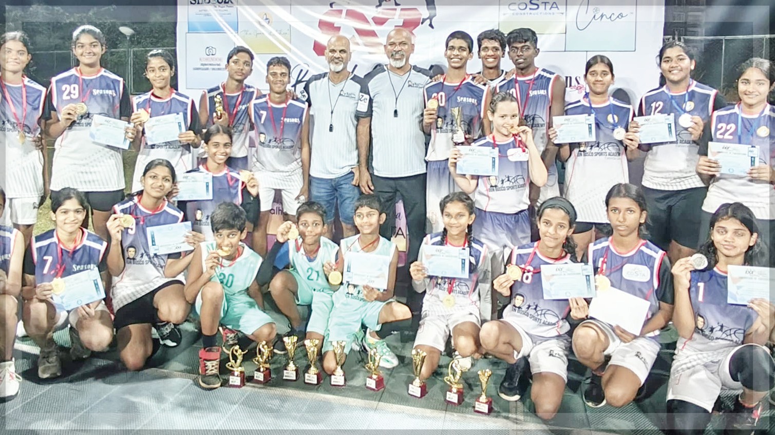 Don Bosco Oratory Fatorda Dominates U-16 Basketball Festival