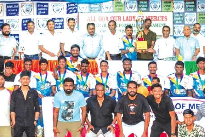 Don Bosco Oratory Fatorda Win 26th All Goa Our Lady of Merces Football Tournament in Penalty Shootout Thriller