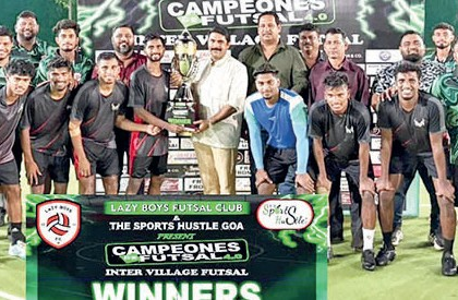 Don Bosco Oratory Fatorda Wins Campeones De Futsal Tournament, Bags ₹50,000 Prize