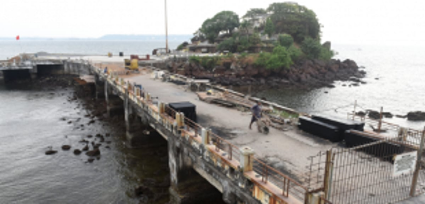 Dona Paula jetty inspected 1 Dona Paula jetty inspected
