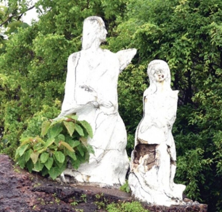 Dona Paula’s symbol of love now totally ignored