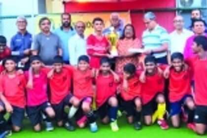 Double crown for Holy Cross HS as  boys, girls clinch sub-junior titles