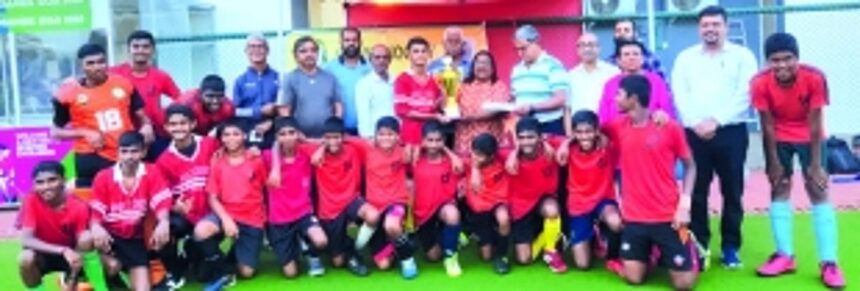 Double crown for Holy Cross HS as boys, girls clinch sub-junior titles