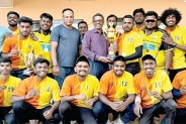 Double triumph for DM’s College in  Inter-Collegiate Baseball Championship