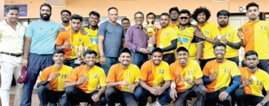 Double triumph for DM’s College in  Inter-Collegiate Baseball Championship