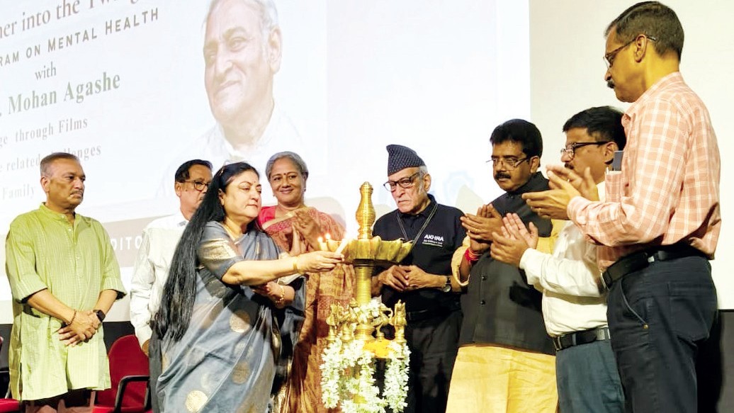 Dr Mohan Agashe Delivers Insightful Talk on Old Age and Dementia at Goa Convention