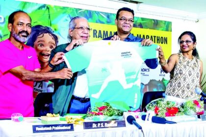 Dr PS Ramani Marathon Run for Health on Nov 3