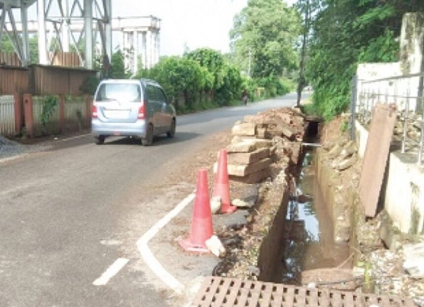 Drainage kept open at Curchorem