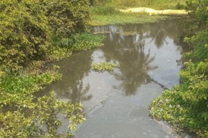 Dramapur-Sirlim p’yat demands probe into stench from River Sal