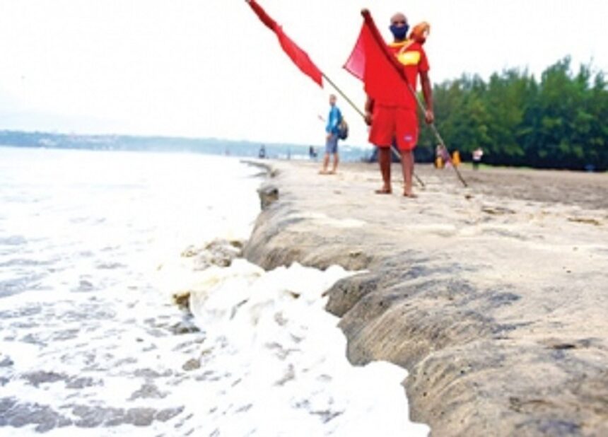 Drishti issues advisory against venturing into the sea