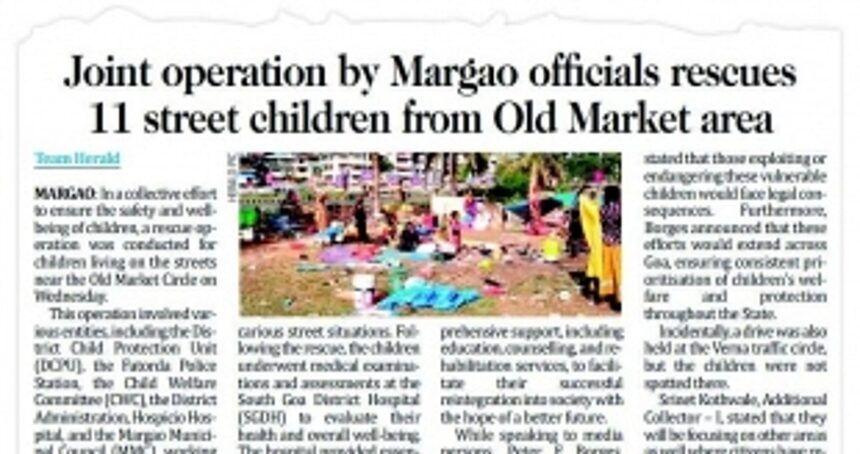 Drive against beggars: With no rehab centres or shelters, govt struggles to curb vagrancy in Margao 1 Drive against beggars: With no rehab centres or shelters, govt struggles to curb vagrancy in Margao