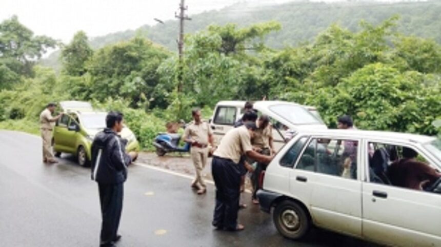 Drive against littering: Police act tough on errant visitors at Chorla Ghat