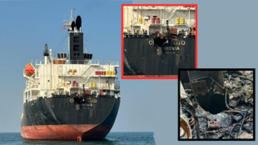 Drone Strike on India-Bound Vessel Prompts Indian Navy's Vigilant Response in Arabian Sea