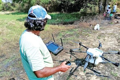 Drones to spray urea, help revive fields flooded due to Western Bypass in Benaulim