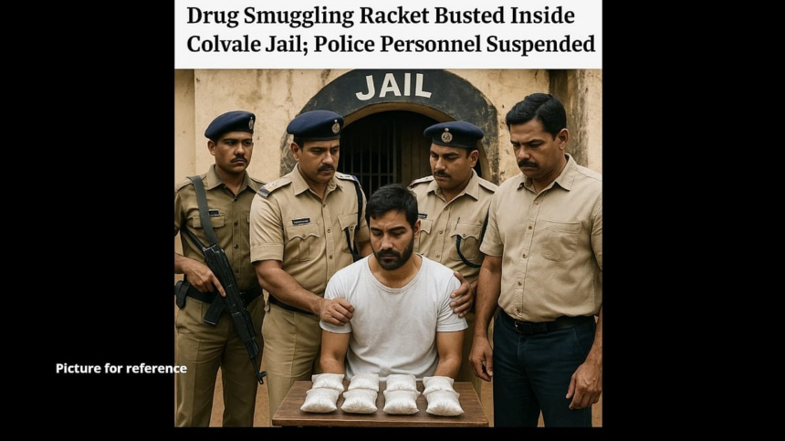 Drug Smuggling Racket Busted Inside Colvale Jail; Police Personnel Suspended, Says MLA Michael Lobo 1 Drug Smuggling Racket Busted Inside Colvale Jail; Police Personnel Suspended, Says MLA Michael Lobo
