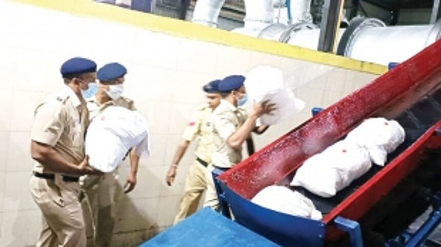 Drugs worth Rs 1.10 cr destroyed at Kundaim on Drug Destruction Day 1 Drugs worth Rs 1.10 cr destroyed at Kundaim on Drug Destruction Day