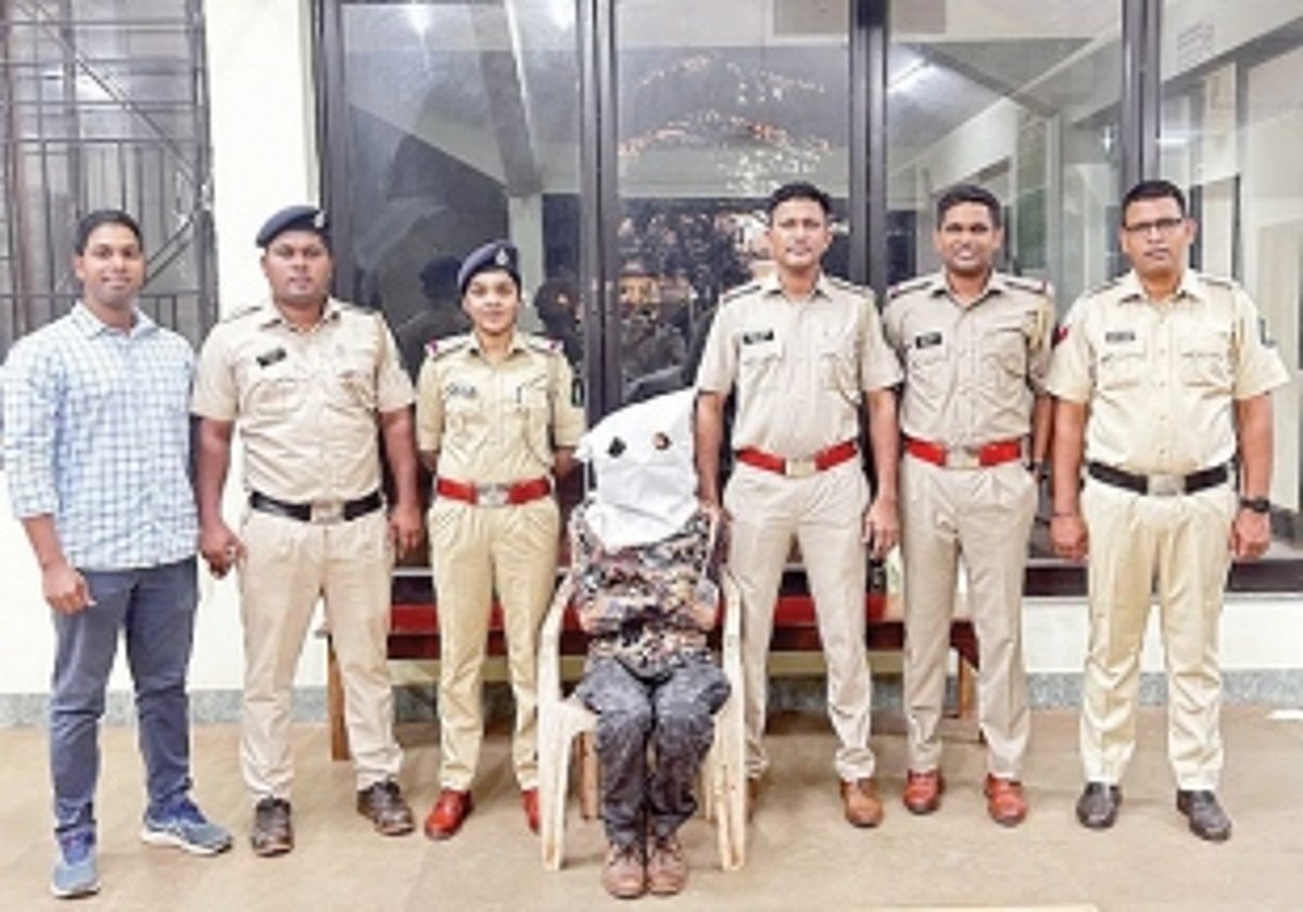 Drugs worth Rs 25 lakh seized at  Marna-Siolim; Gujarat native held