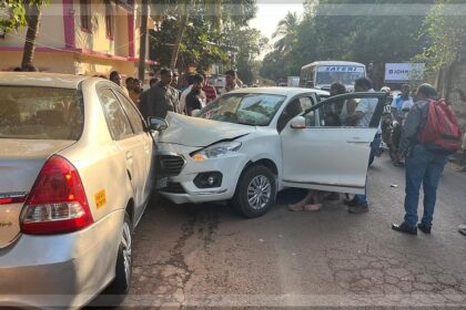 Drunk Driving Causes Major Accident at Agarwada Pernem, Loud Blast Heard