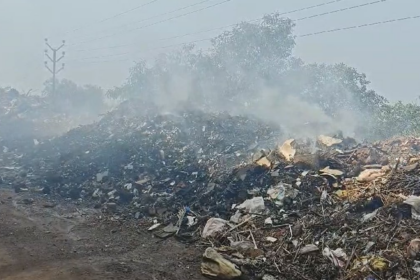 Dry Waste Garbage Fire at Sonsodo Promptly Controlled by Margão Fire Station