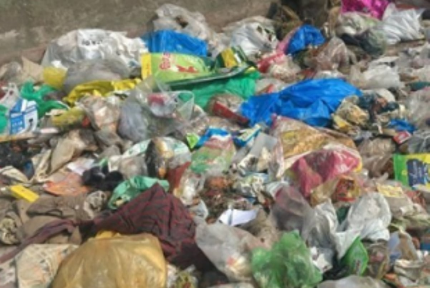 Dry waste baling site in Margao has become an eyesore, says SCM