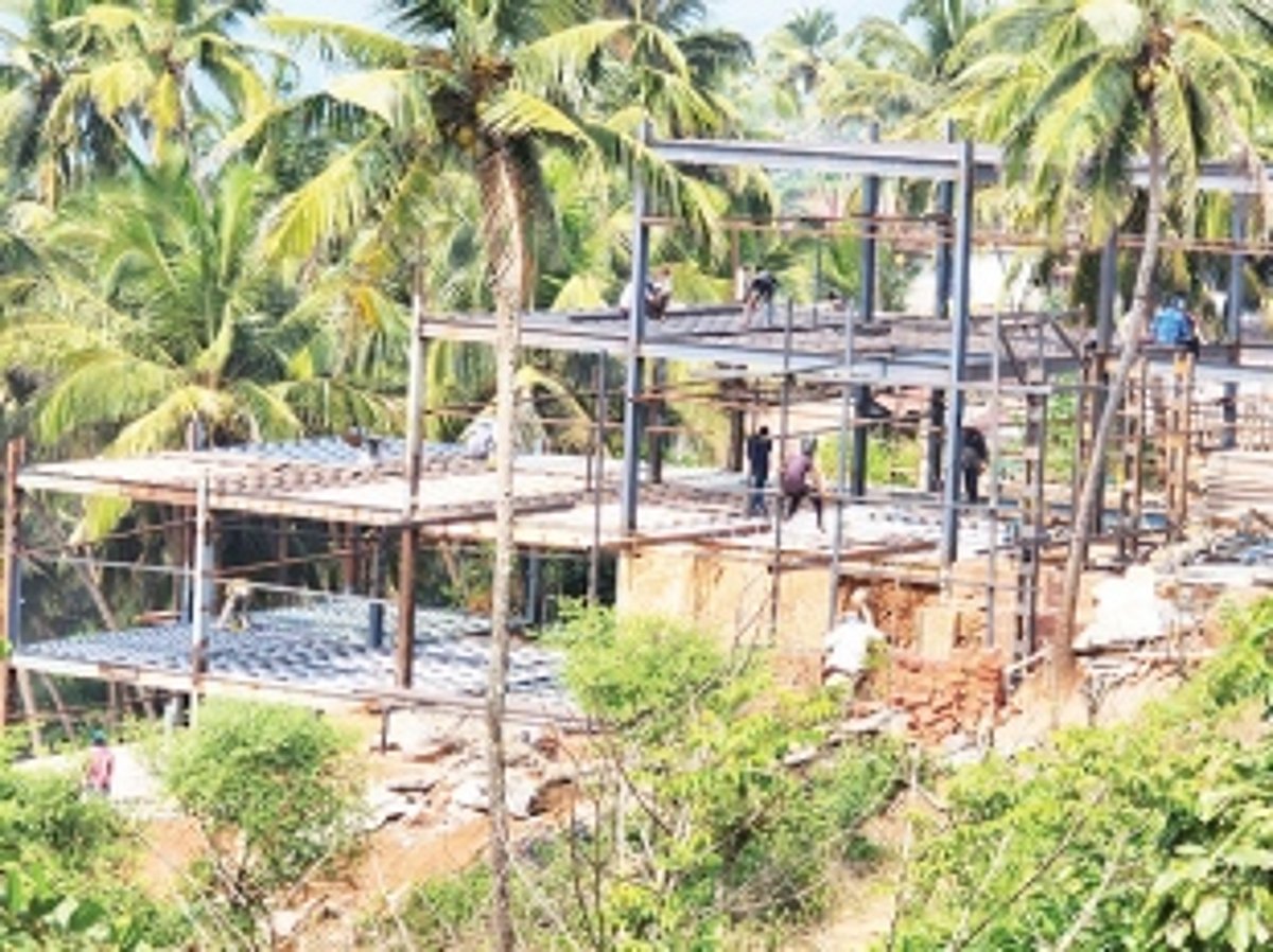 Dubious NOC for temporary wooden structures becomes tool for the construction of a permanent beach club and restaurant. No marks for guessing where- Anjuna