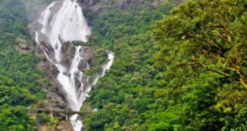 Dudhsagar waterfall to reopen from  Oct 15 for tourists