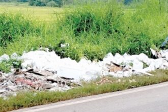 Dumping of plastic waste in fields irks Dovondem farmers