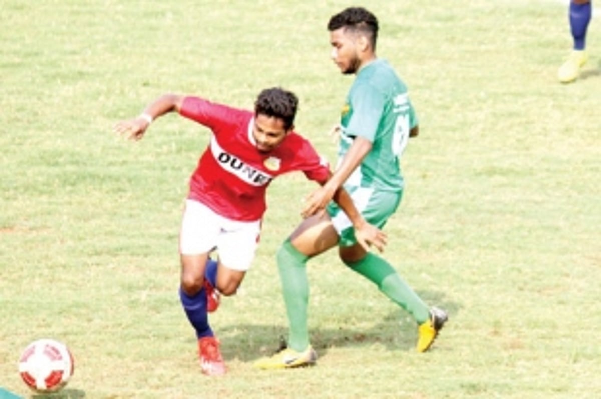 Dunes SC hold Salgaocar JUNIOrs to split points