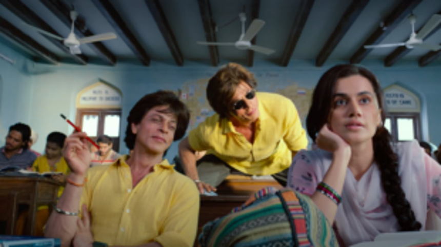 Dunki" have unveiled Dunki Drop 2, featuring the first song from the movie, titled "Lutt Putt Gaya.