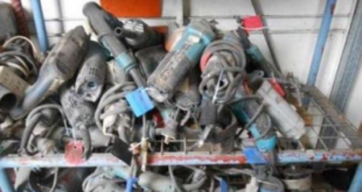 Duplicate power tools seized