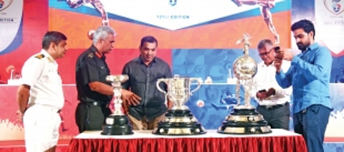Durand Cup trophies reach Goa, unveiled for 131st edition