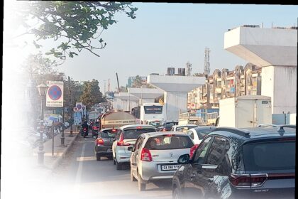 Dust, danger, delays Poor planning turns Porvorim’s
flyover project into a mess
