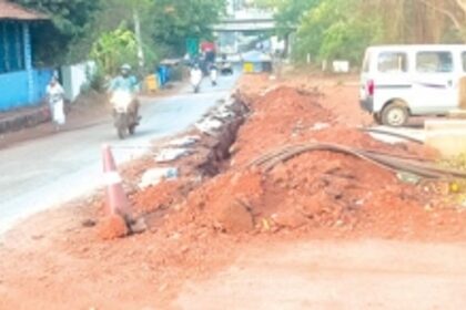 Dust pollution likens Ponda to mining belt