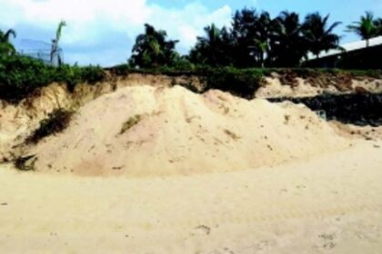 Dy Collector issues stop work order to Sernabatim resort over sand dune destruction