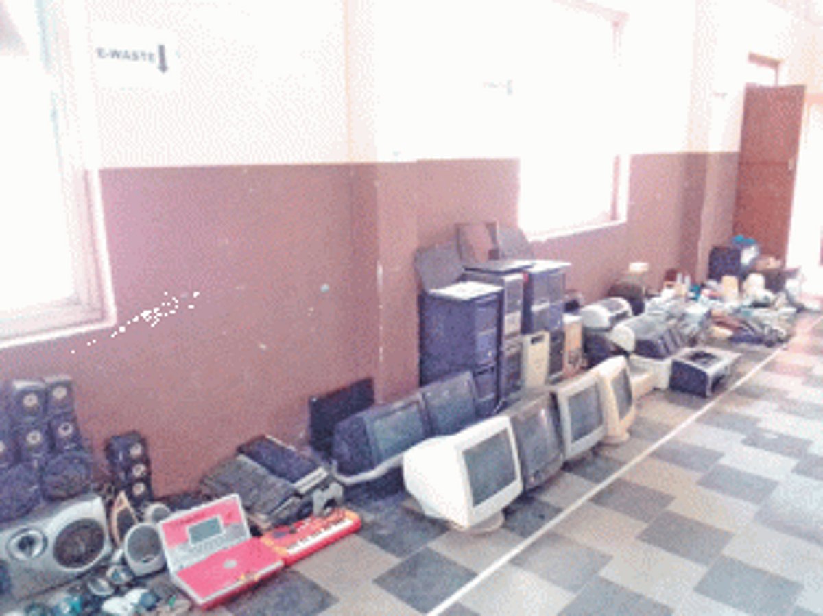 E-waste collection drive  at Loutolim a huge success