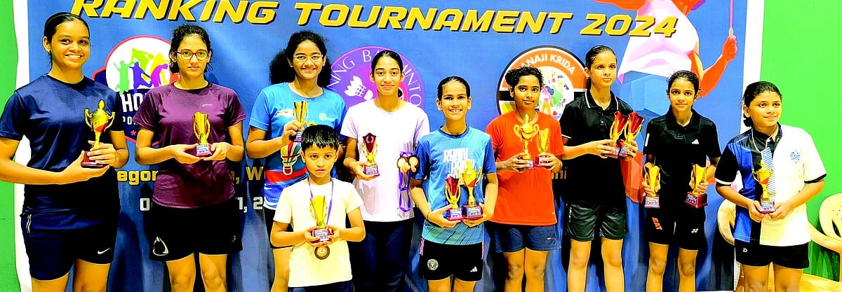 EBG BADMINTON: Komal, Pragya, Astha, Jewel win double crowns