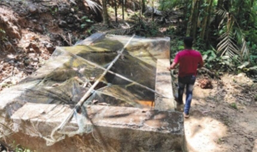 Each summer, Kudai faces severe water shortage