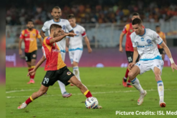 East Bengal FC, Jamshedpur FC share spoils in a closely fought encounte
