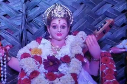 Eco-Friendly Saraswati Visarjan in Korgao, Pernem Celebrates Tradition and Talent