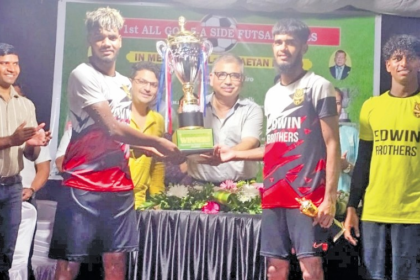 Edwin Brothers Defeat Zico Boys 8-4 to Win 1st All Goa 5-a-side Futsal Tournament