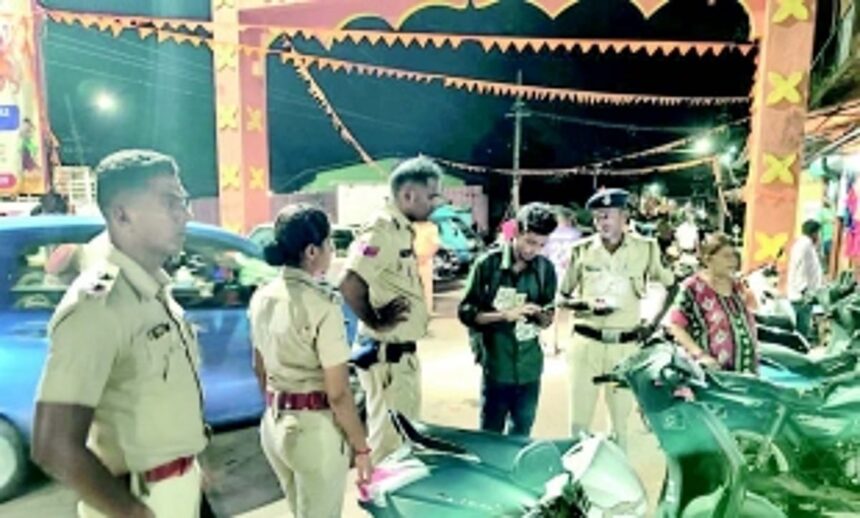 Eight arrested for staying illegally at Chimbel